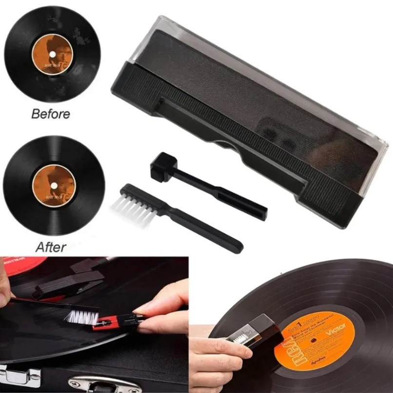Audio Music Remove - Kit de Escova Antiestática para Limpeza