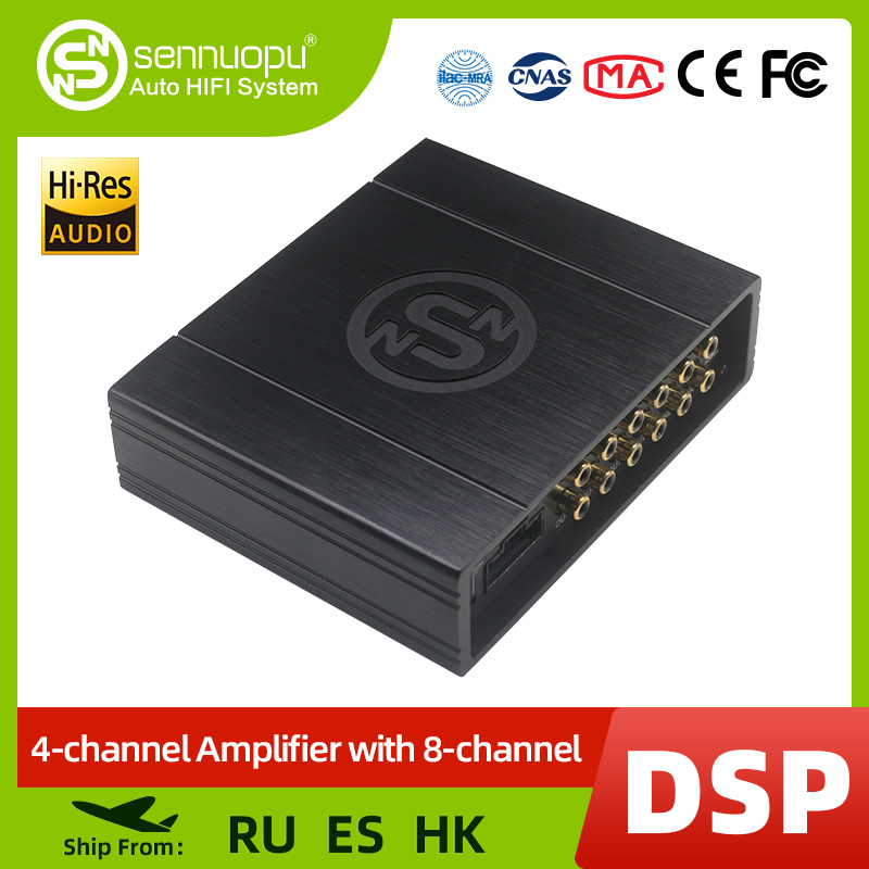 Audio Music Equalizer - Amplificador de Áudio Automotivo Sennuopu DS-M8