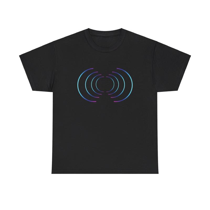 Audio Music Equalizer - Camiseta gráfica de frequência de onda,