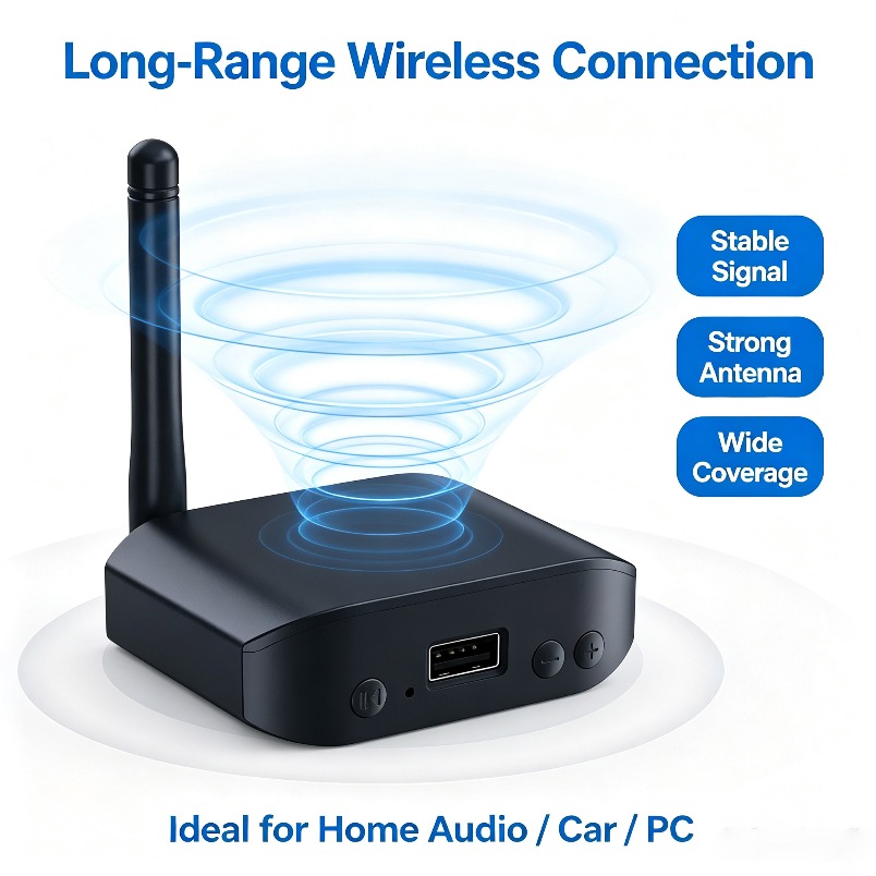 Audio Music Link - Receptor de Música Bluetooth 5.0 Adaptador