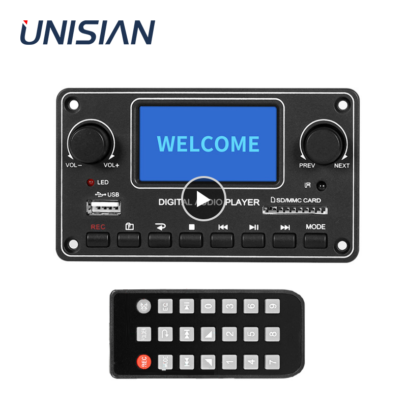 Metronome Digital - Módulo reprodutor lcd unisiano mp3 28*64