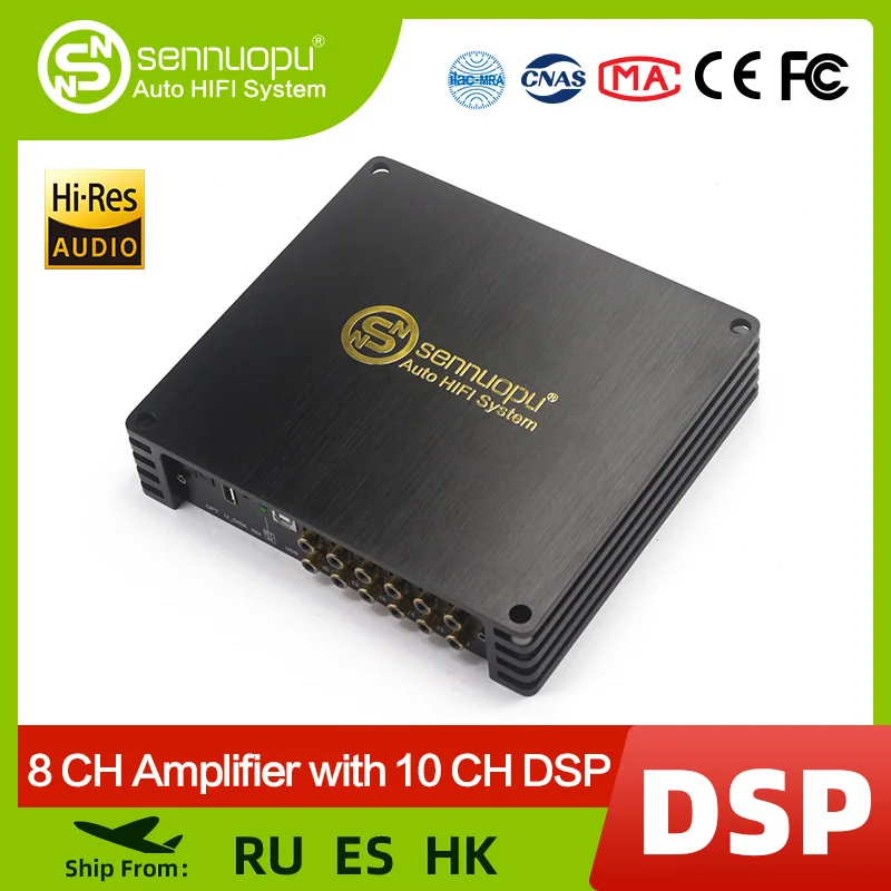 Audio Music Equalizer - Sennuopu DS-M10Pro amplificador de áudio para