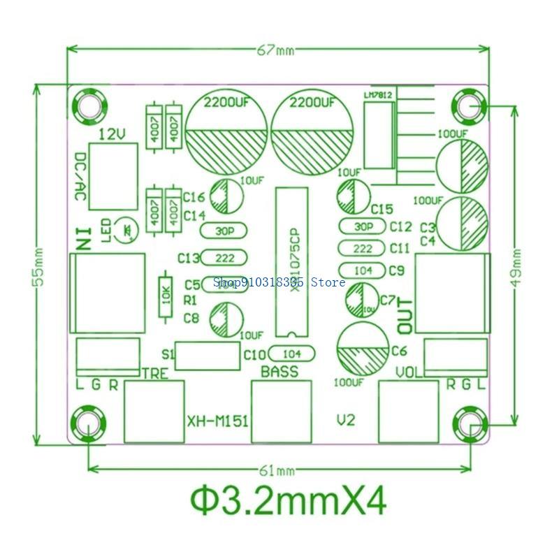 Audio Music Enhancer - R1075 Placa BBE Processador áudios digitais