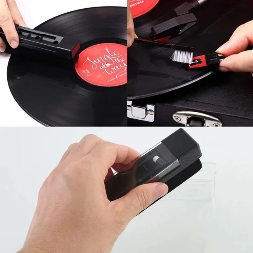 Kit de Escova Antiestática par - Audio Music Remove avaliação e preço