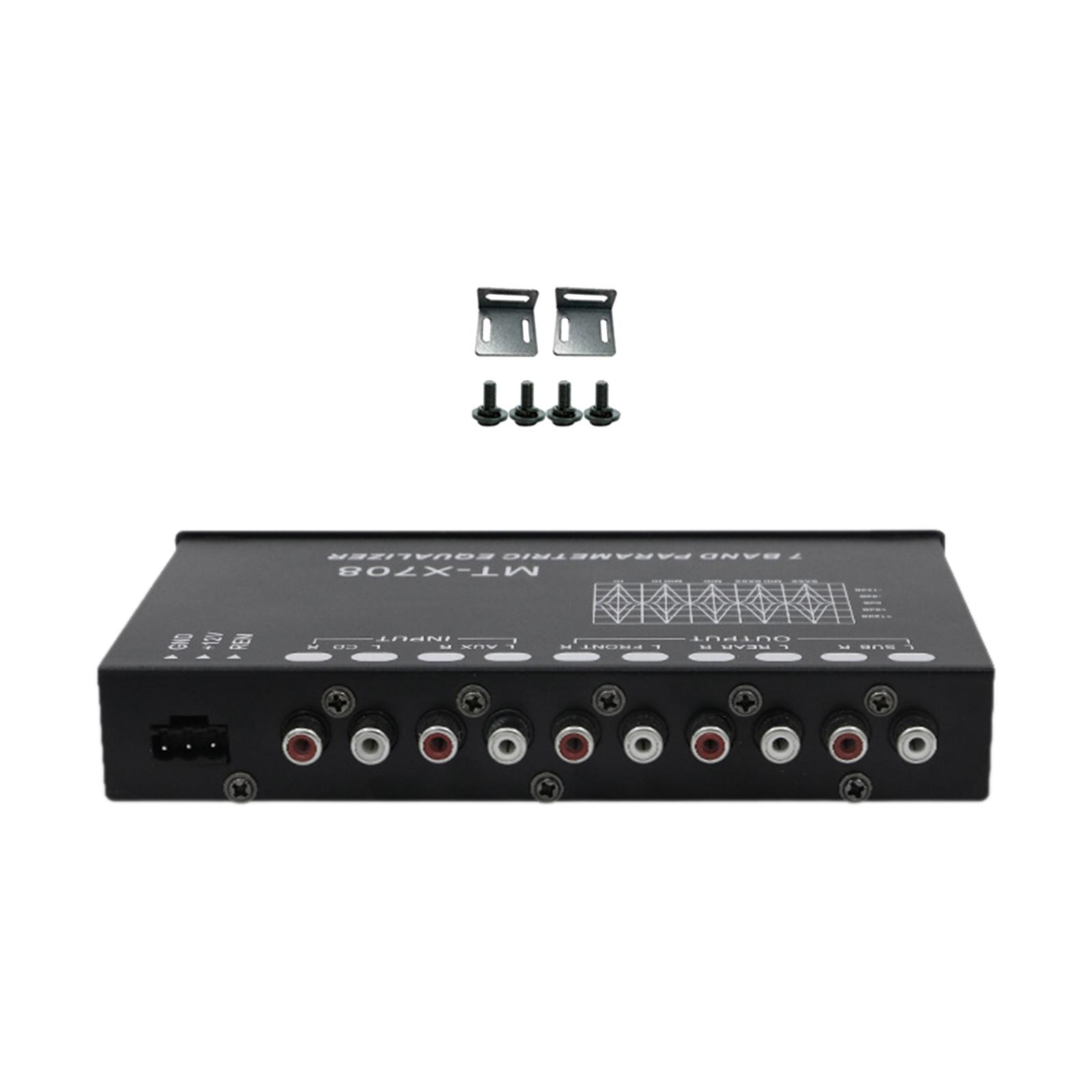 Equalizador de 7 Bandas DC 12V - Audio Music Equalizer avaliação e preço