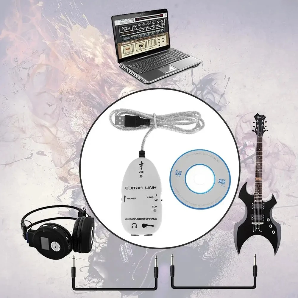 Guitarra elétrica para interfa - Audio Music Link avaliação e preço