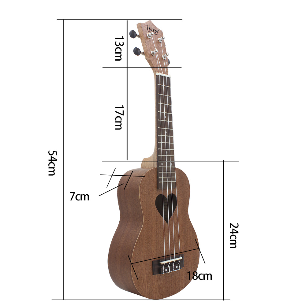 Ukulele Soprano de 21 Polegada - Ukulele Beginner Kit avaliação e preço