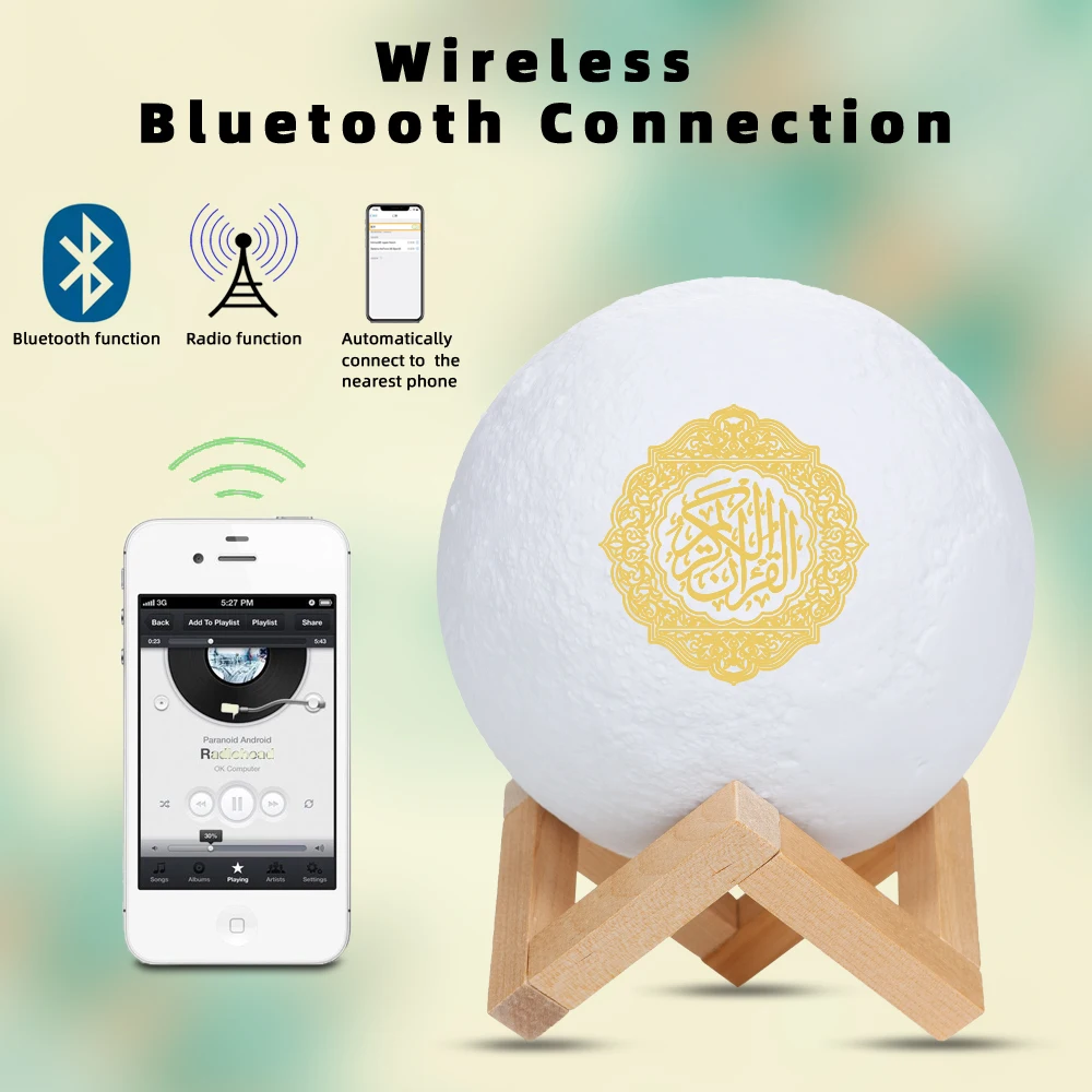 Caixa de Som Bluetooth Sem Fio - Audio Music Islamic avaliação e preço