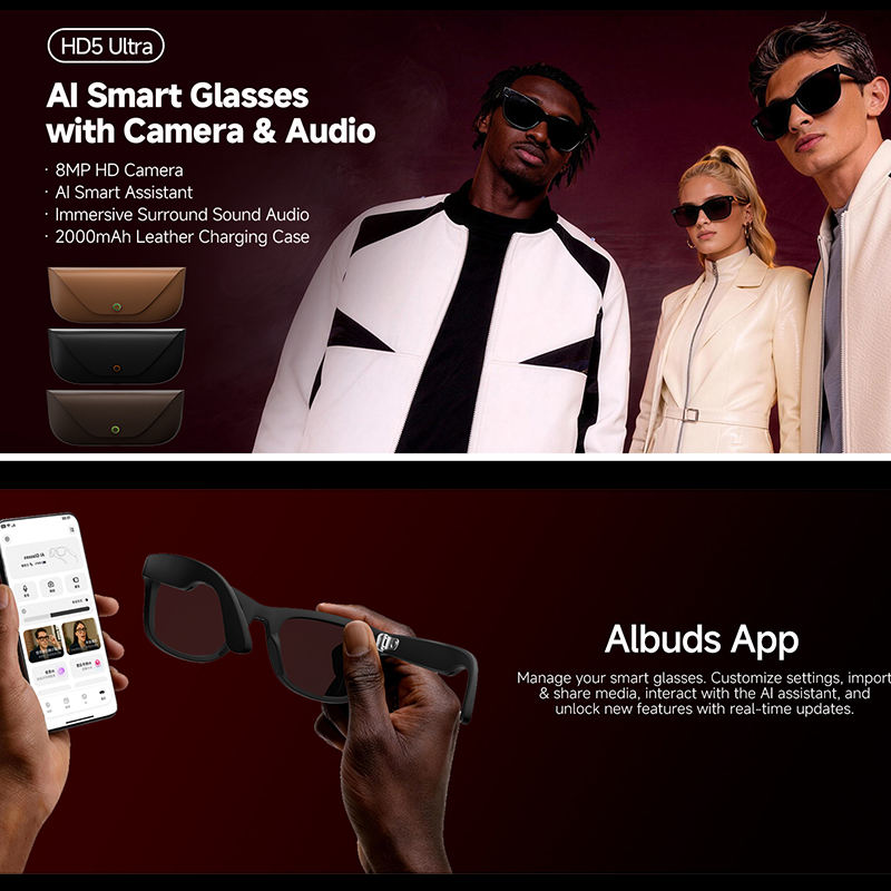 Novos Óculos Inteligentes AI 2 - Audio Music Videos avaliação e preço