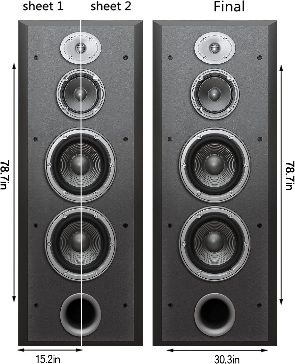 Adesivo de Parede para Caixa d - Audio Music Remove avaliação e preço