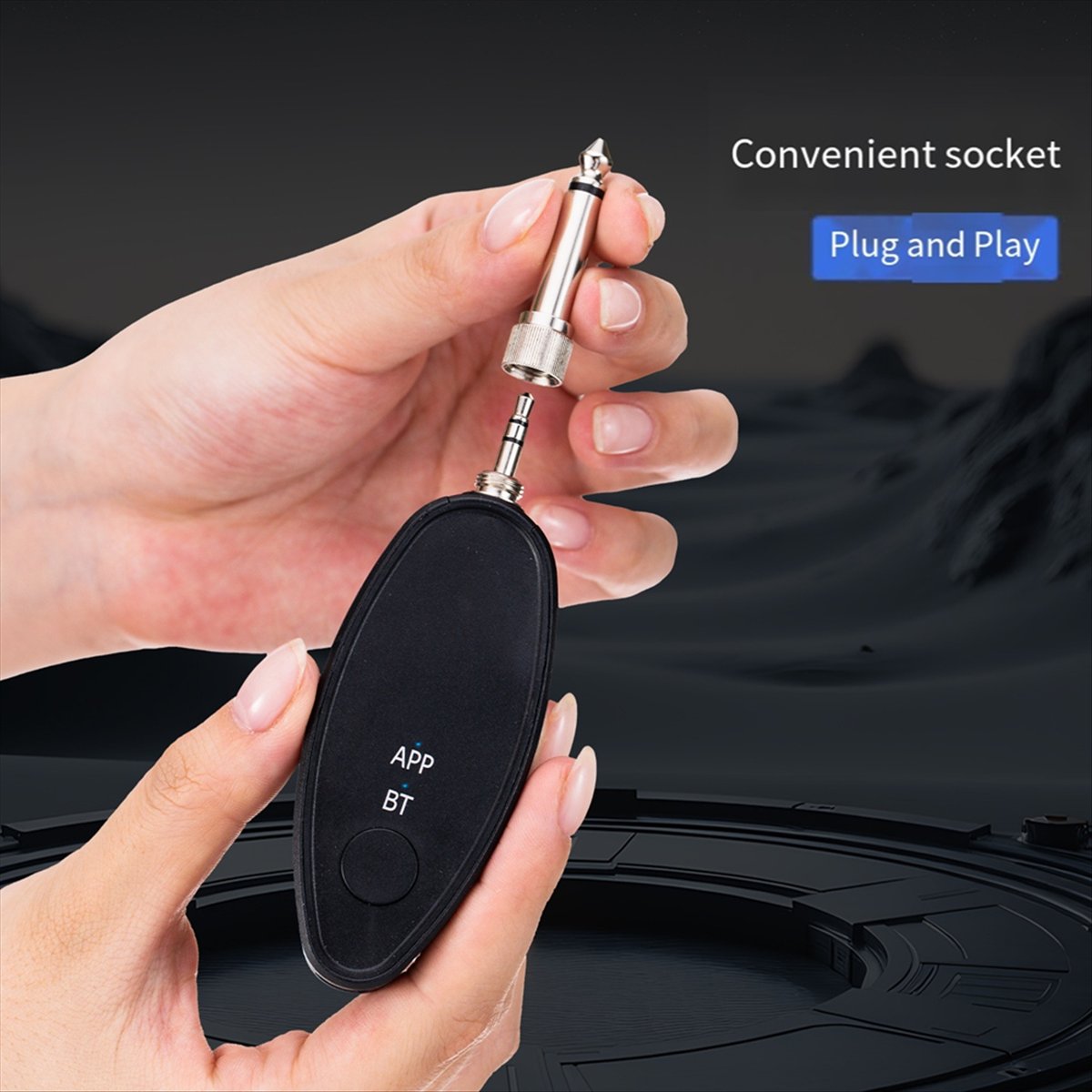 Prático-adaptador receptor de  - Audio Music Remove avaliação e preço