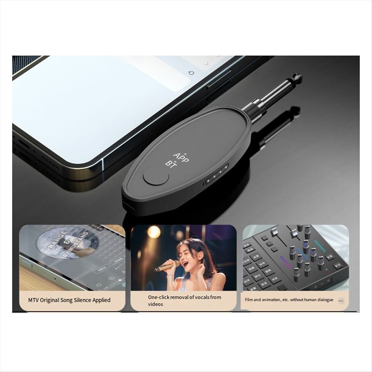 Prático-adaptador receptor de  - Audio Music Remove avaliação e preço