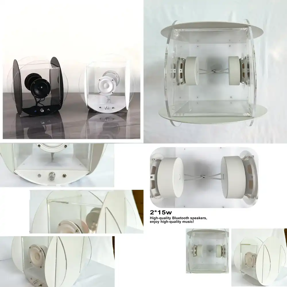 Caixa de Som Bluetooth Transpa - Audio Music Box avaliação e preço