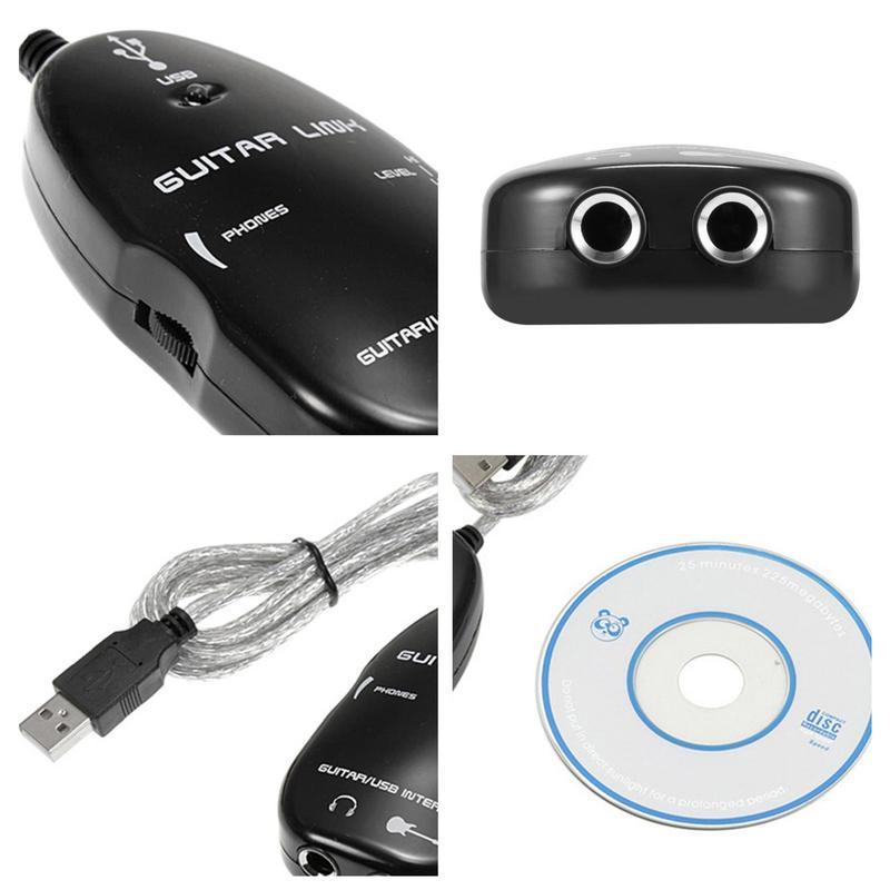 Link de guitarra interface usb - Audio Music Link avaliação e preço