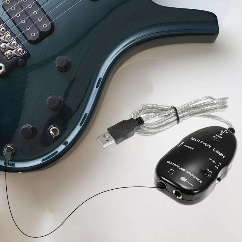 Link de guitarra interface usb - Audio Music Link avaliação e preço