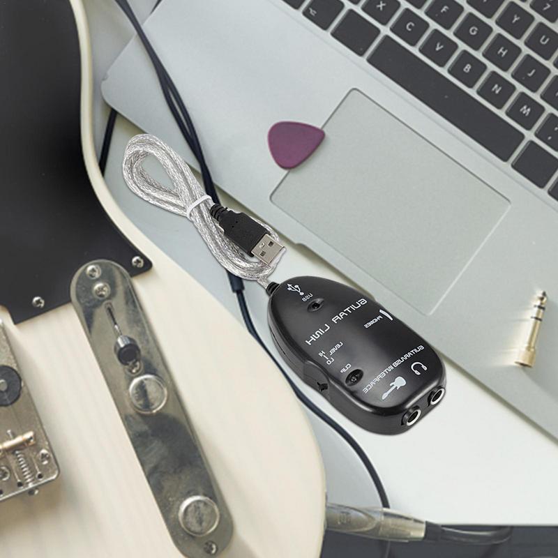 Link de guitarra interface usb - Audio Music Link avaliação e preço